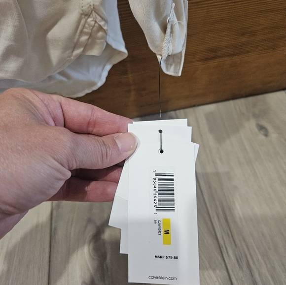 Calvin Klein Button-Up, Medium - Picture 4 of 4